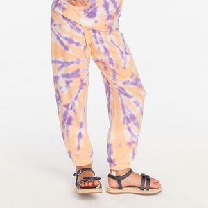 NWT- CHASER Girls Tie-Dye Sweatpants